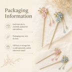 Double Peach Blossom Hair Stick