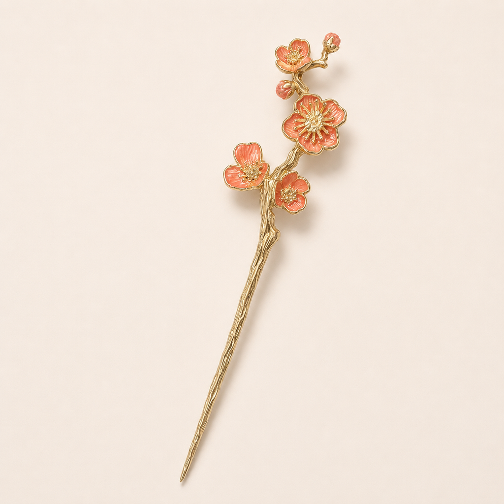 Plum Blossom Branch Hair Stick