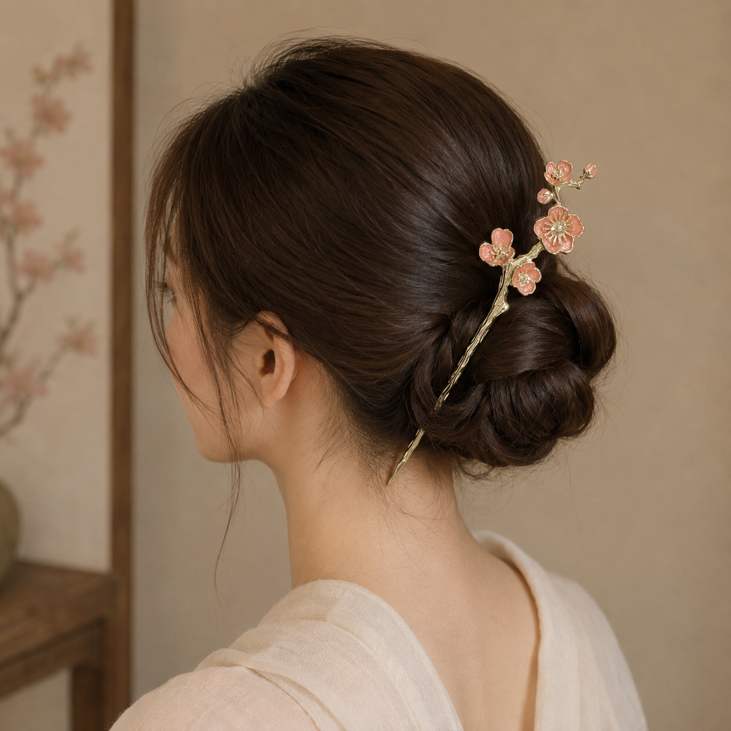 Plum Blossom Branch Hair Stick