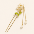 Lily of the Valley Pearl Tassel Hair Fork
