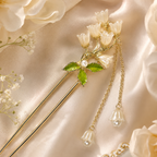 Lily of the Valley Pearl Tassel Hair Fork