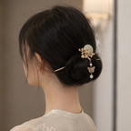 Sakura Jade Ring Butterfly Hair Stick