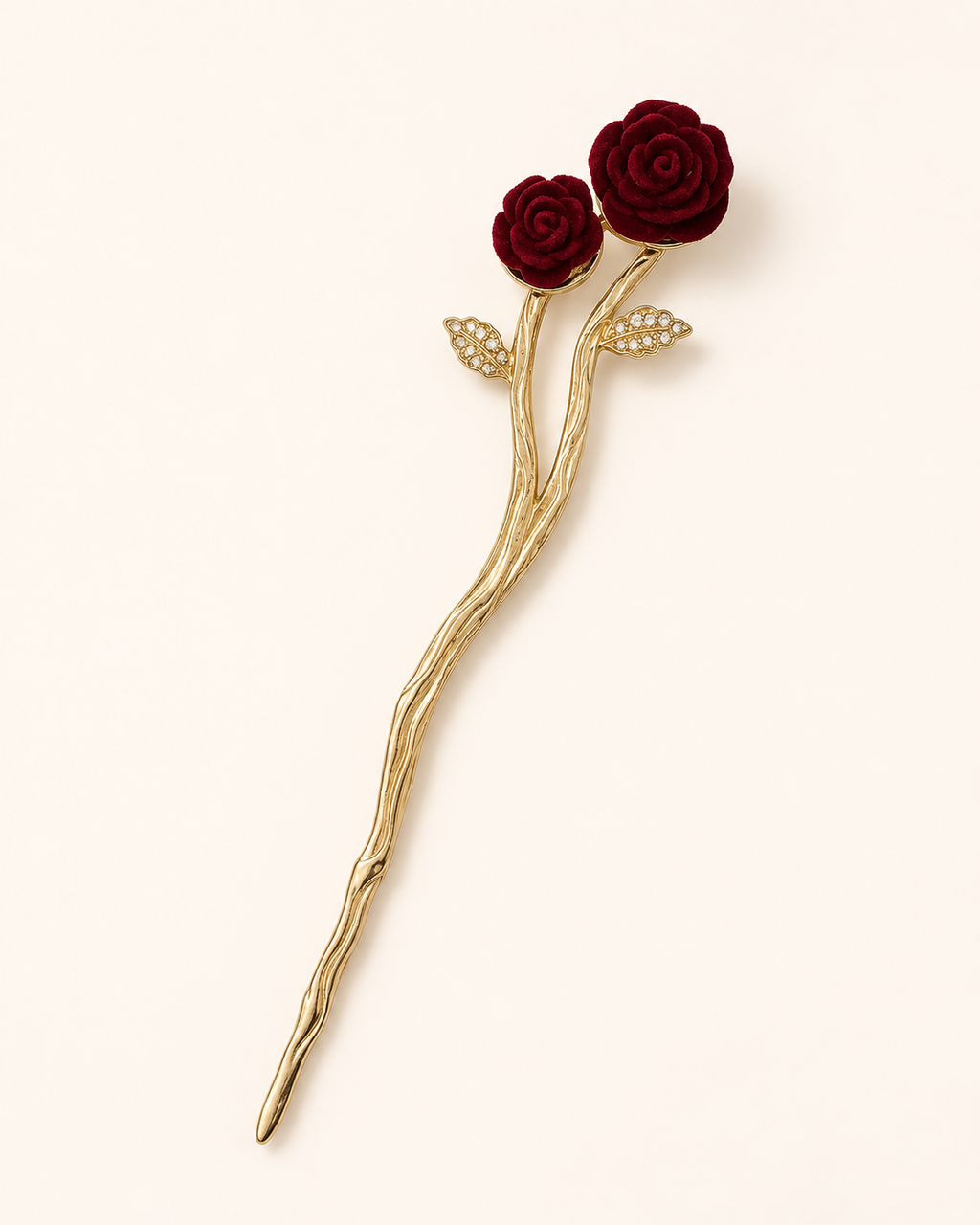 Twin Rose Hair Stick