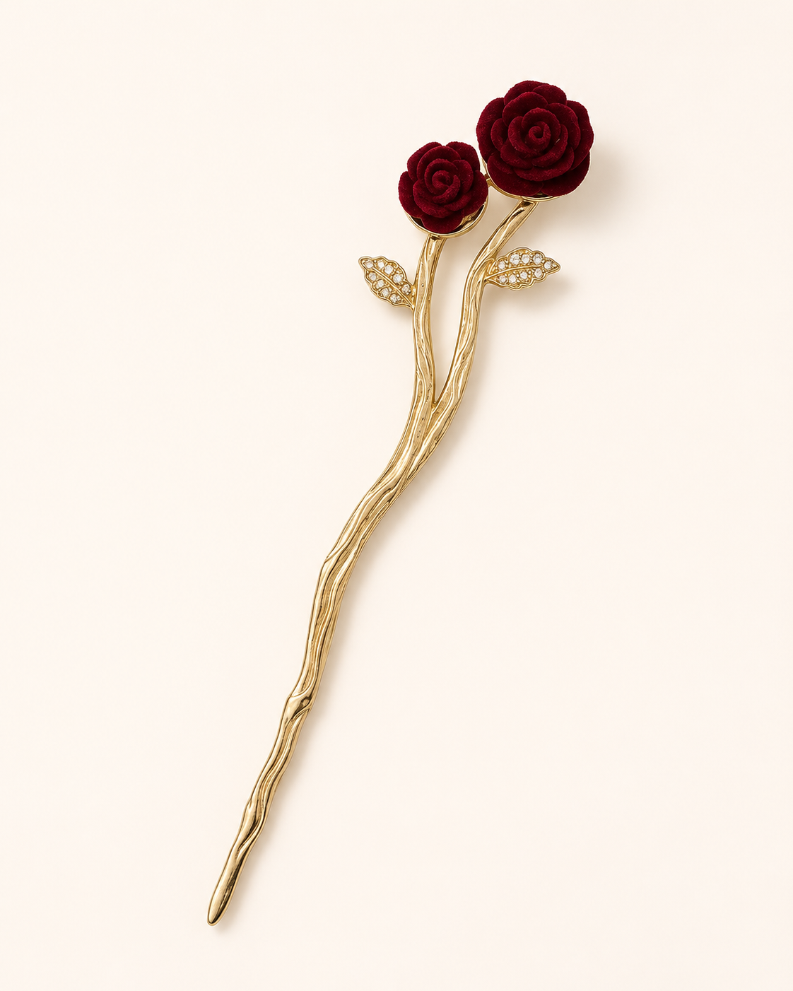Twin Rose Hair Stick