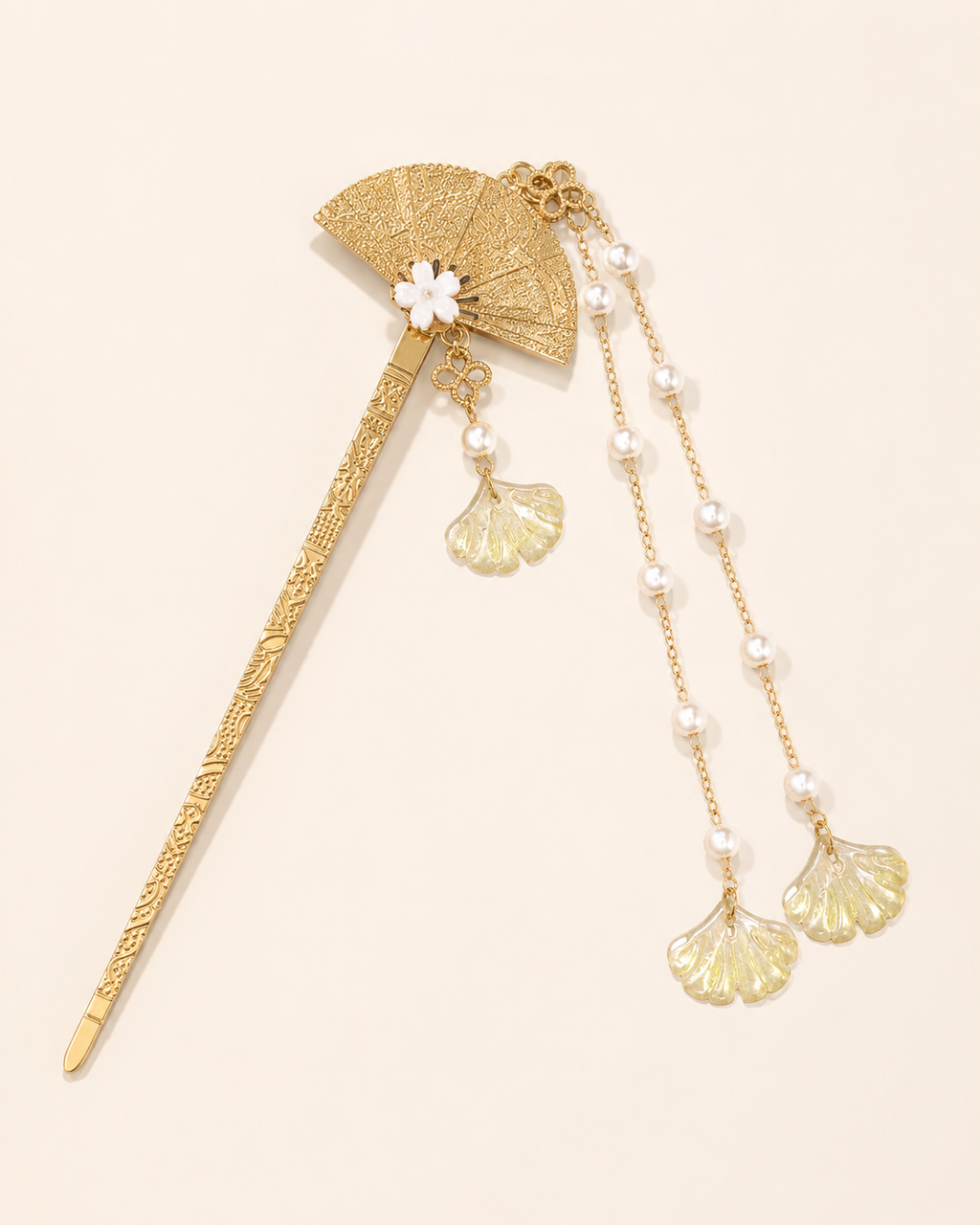 Tassel Fan Hair Stick