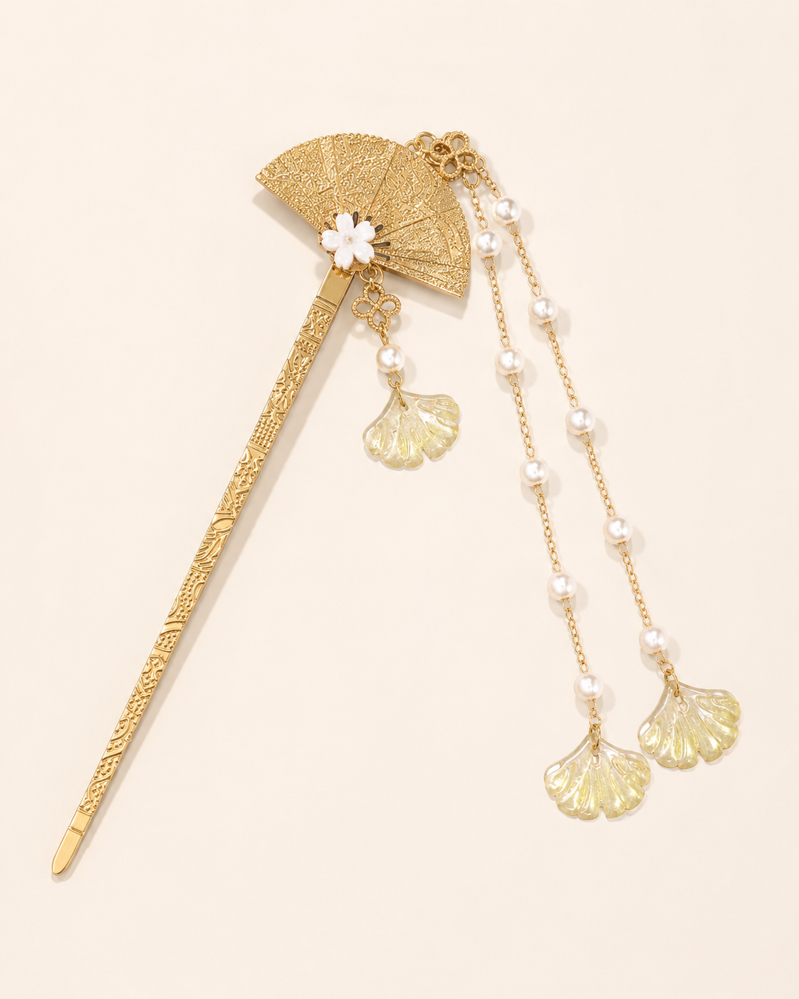 Tassel Fan Hair Stick