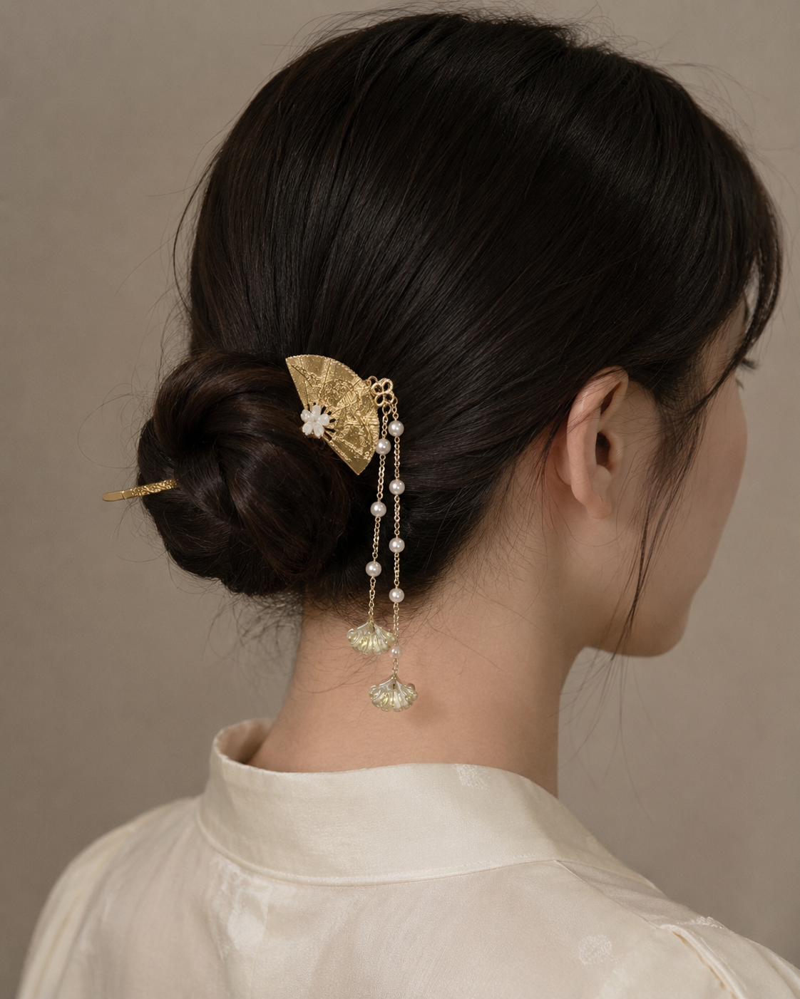 Tassel Fan Hair Stick