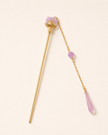 Blush Mist Tassel Hair Stick