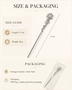 Moonlit Star Hair Stick