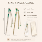 Double Bamboo Hair Stick