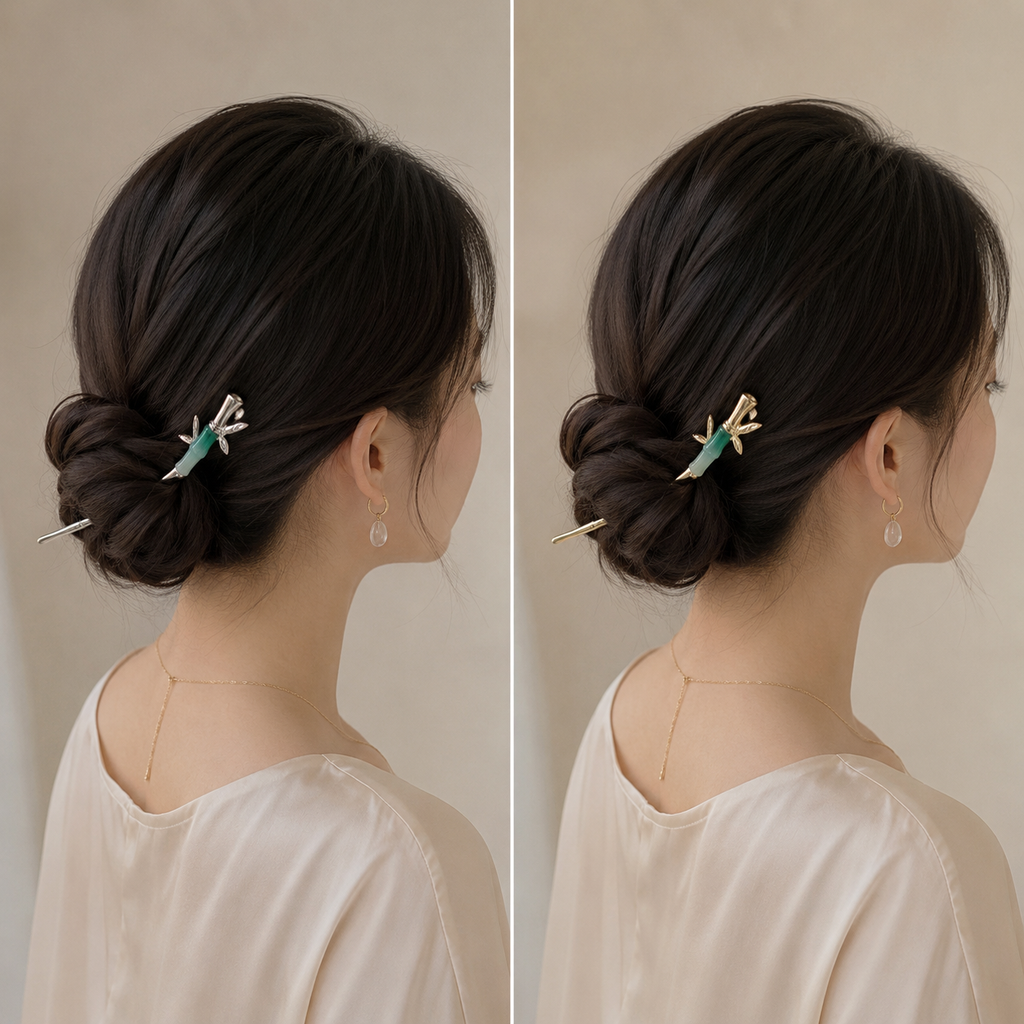 Bamboo Hair Stick