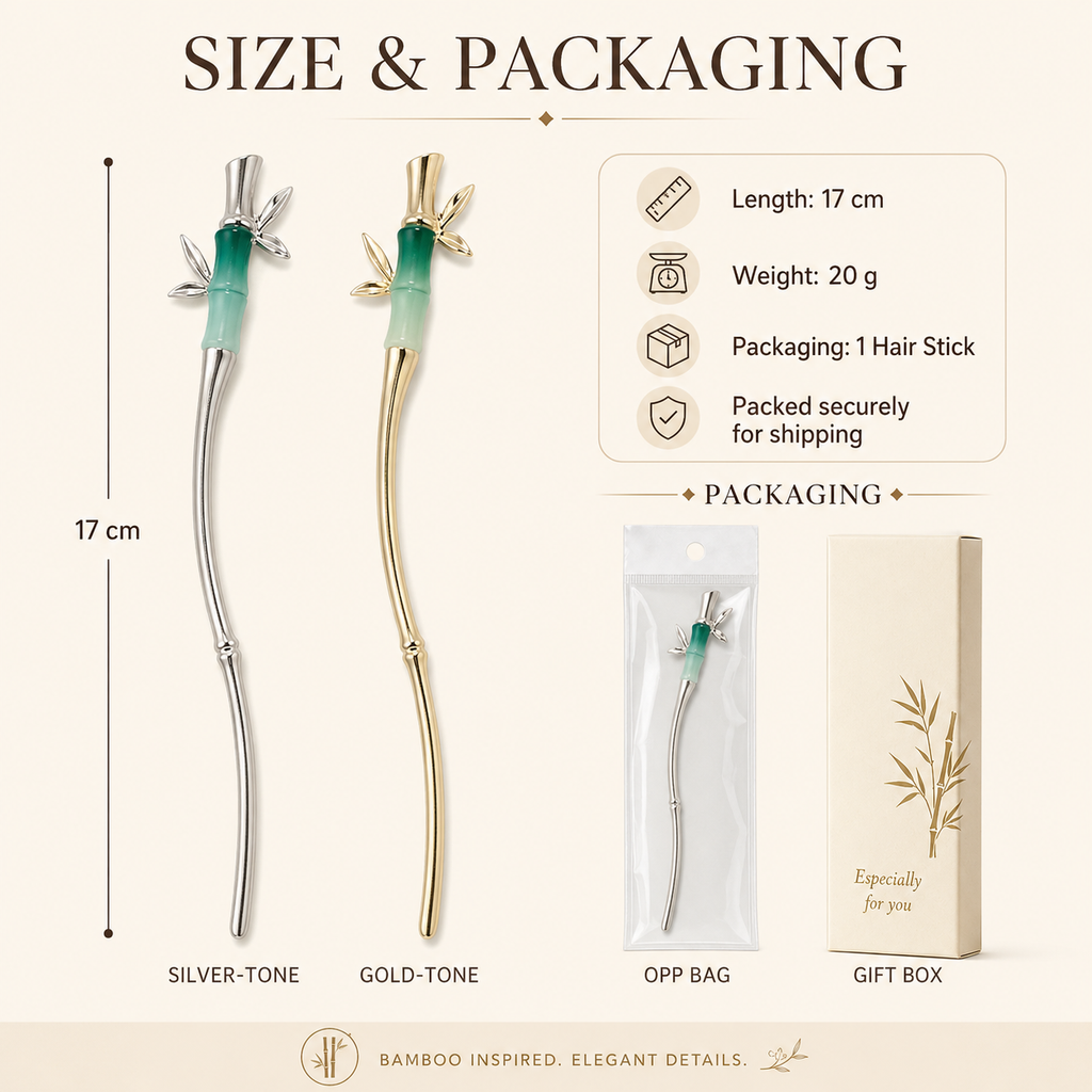 Bamboo Hair Stick