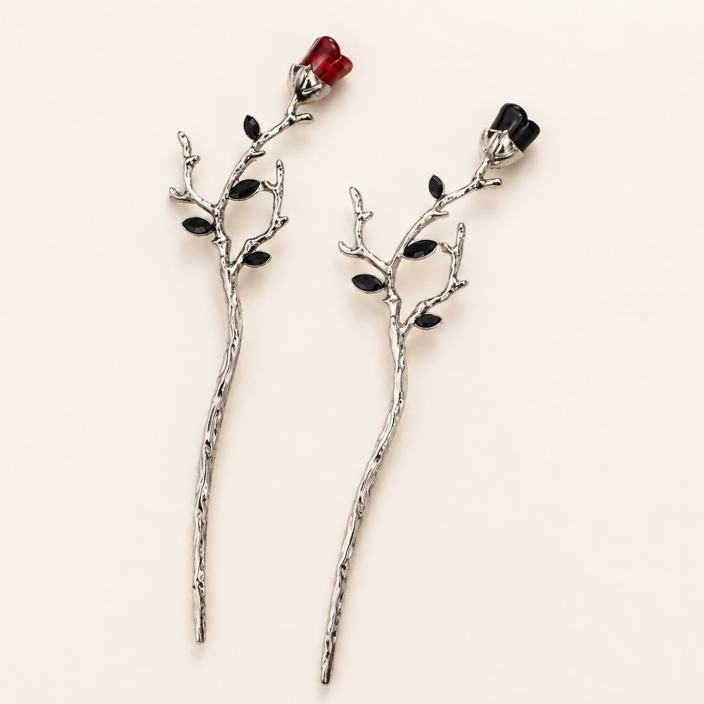 Rose Branch Hair Stick