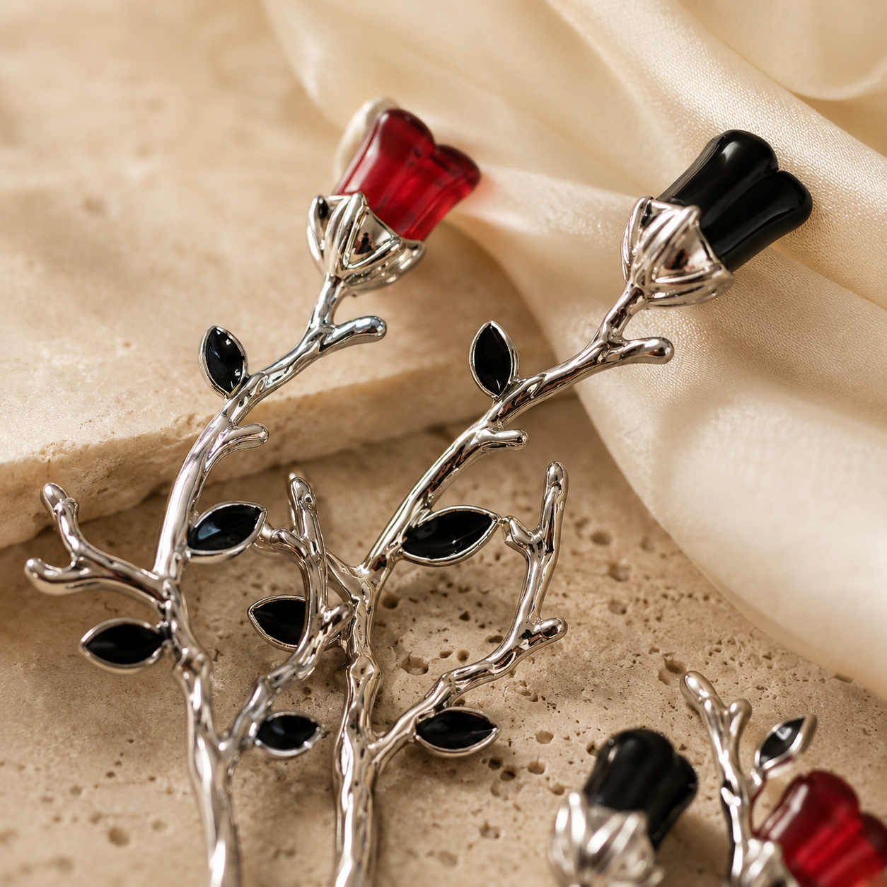 Rose Branch Hair Stick