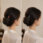 Rose Branch Hair Stick