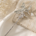 Moonstone Butterfly Tassel Hair Stick