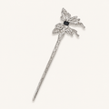 Midnight Butterfly Hair Stick