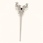 Midnight Violet Butterfly Hair Stick
