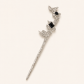 Black Zircon Vine Hair Stick