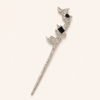 Black Zircon Vine Hair Stick