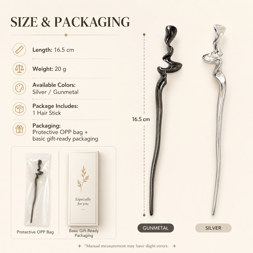 Irregular Wave Hair Stick