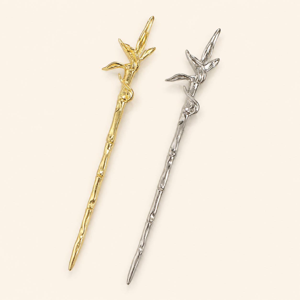 Bamboo Leaf Hair Stick