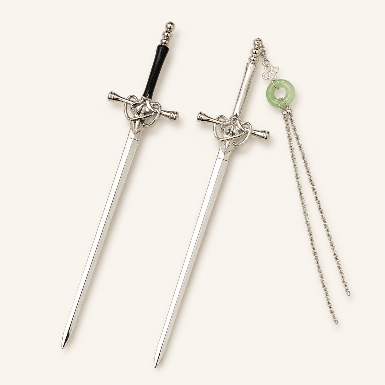 Sword Charm Hair Stick