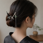 Sword Charm Hair Stick