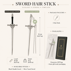 Sword Charm Hair Stick