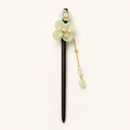 Pale Green Blossom Hair Stick