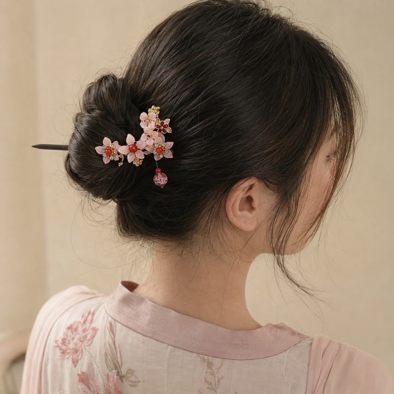 Blushing Sakura Hair Stick